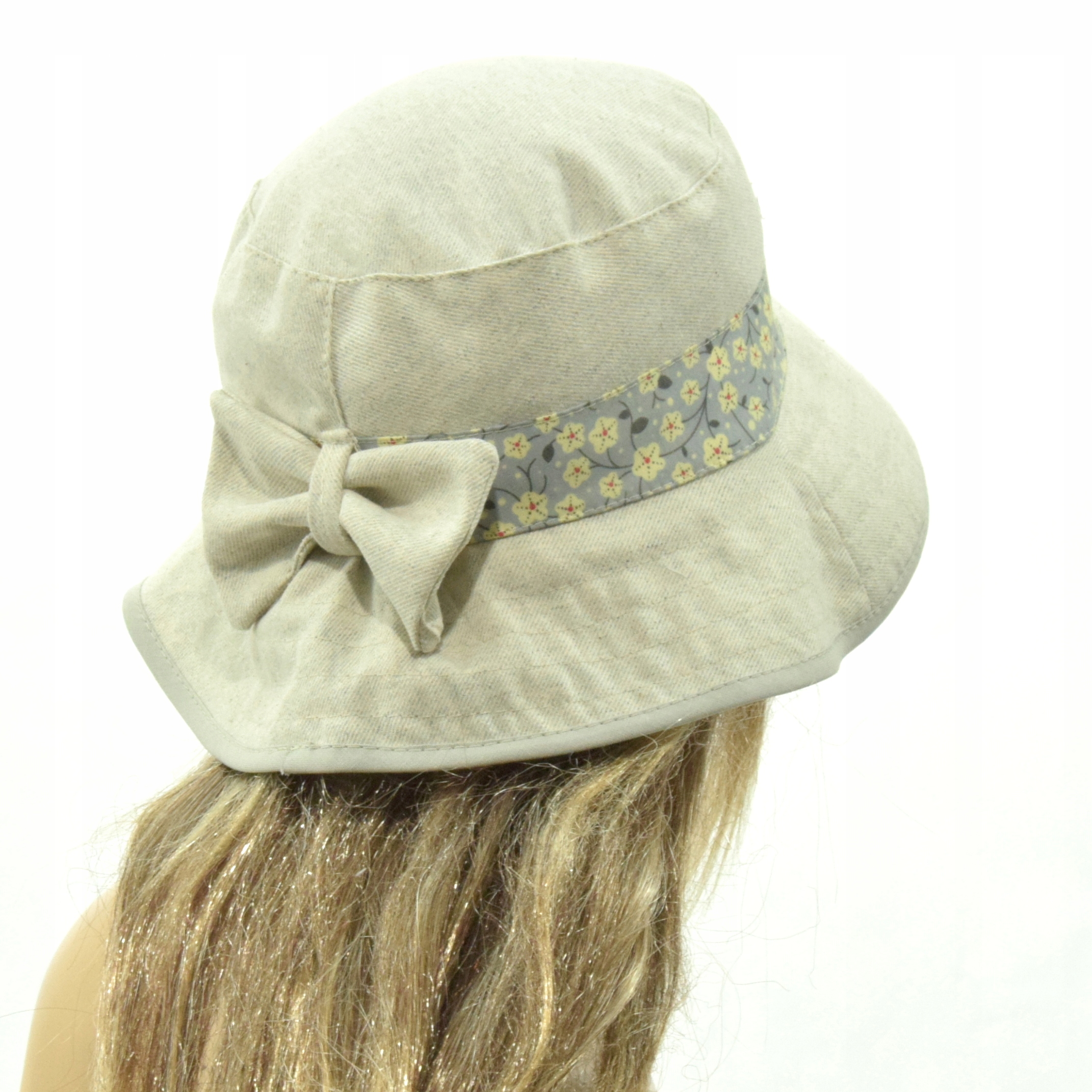 Kapelusz letni, bawełniany - "KRYSTYNA" Marka inna