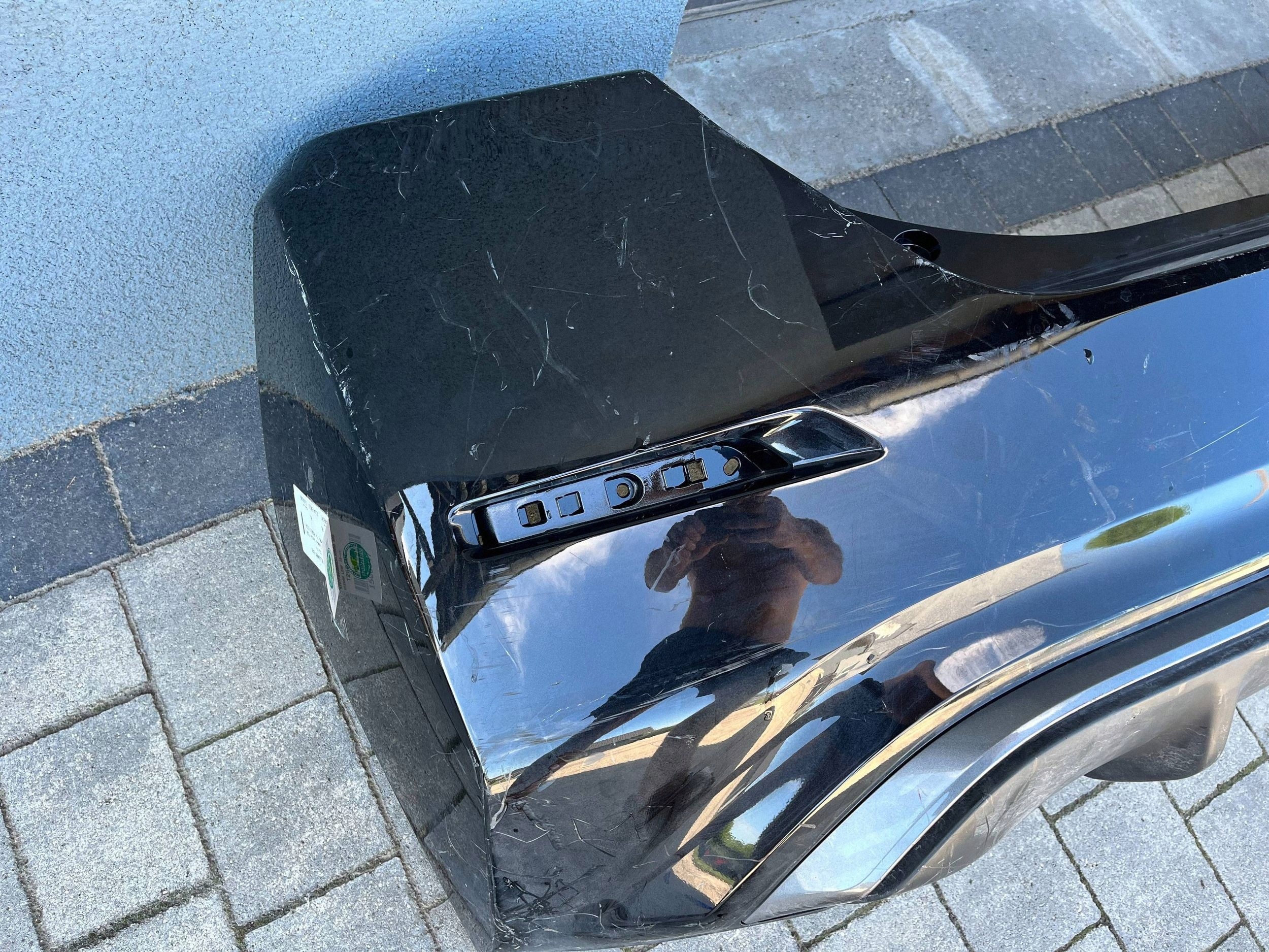 NISSAN LEAF 18- bumper rear 850226WK4C @M