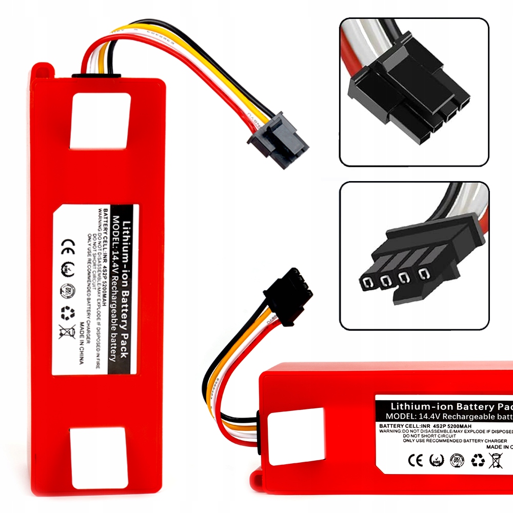 Baterie Pro Xiaomi Roborock MI Robot Vacuum Mop 1C Lithiová 6500MAH 14,4 V