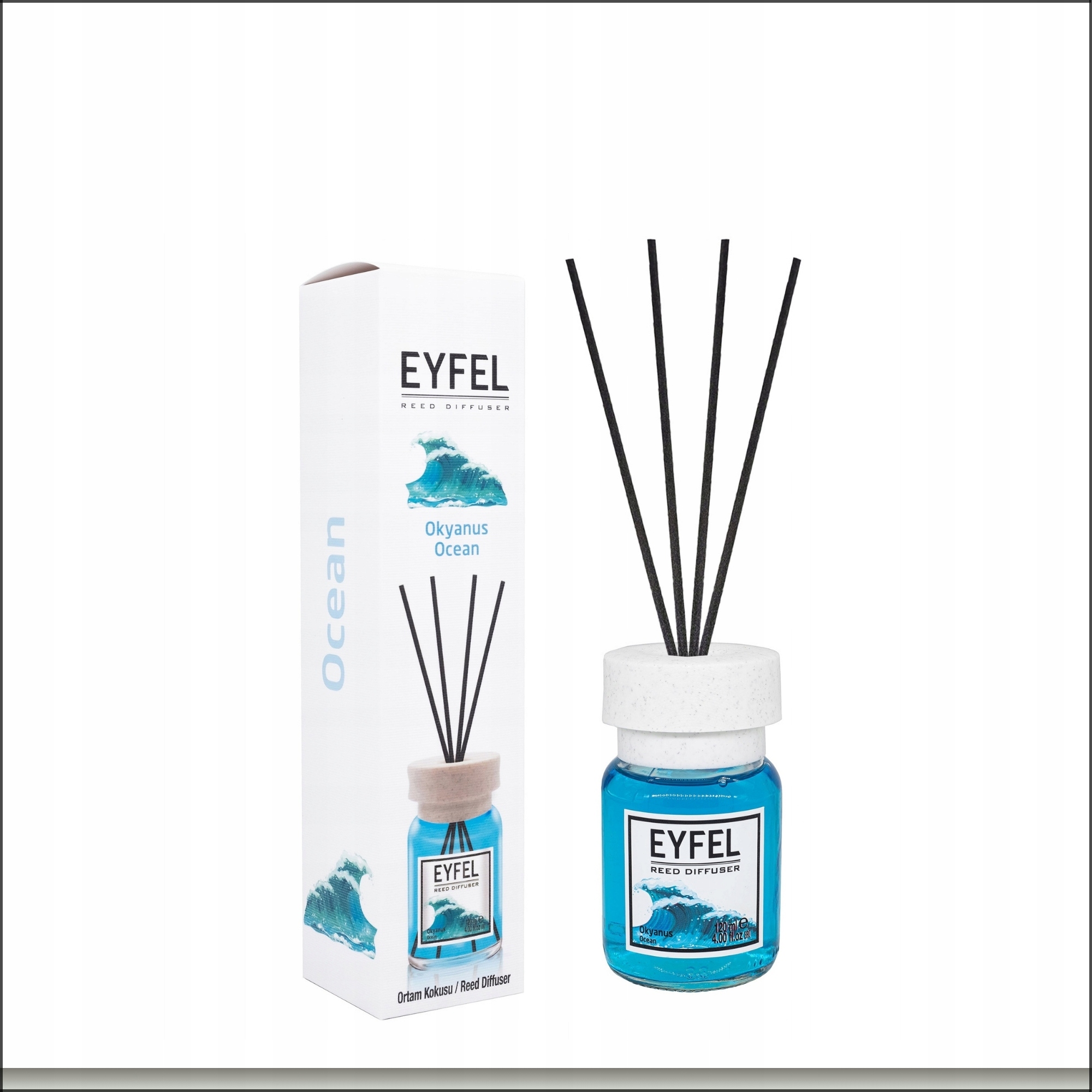 OCEAN EYFEL - ZAPACHY DO DOMU PATYCZKI 120ml
