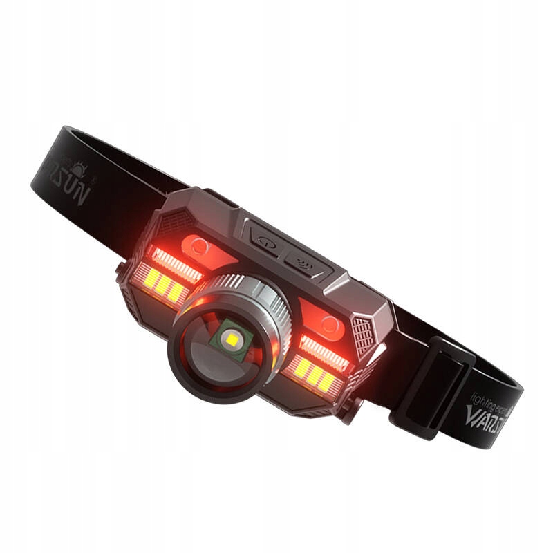 WARSUN WD09B LATARKA CZOŁOWA CZOŁÓWKA NA GŁOWĘ MOCNA LED IPX5 USB-C 500LM EAN (GTIN) 6976337900686