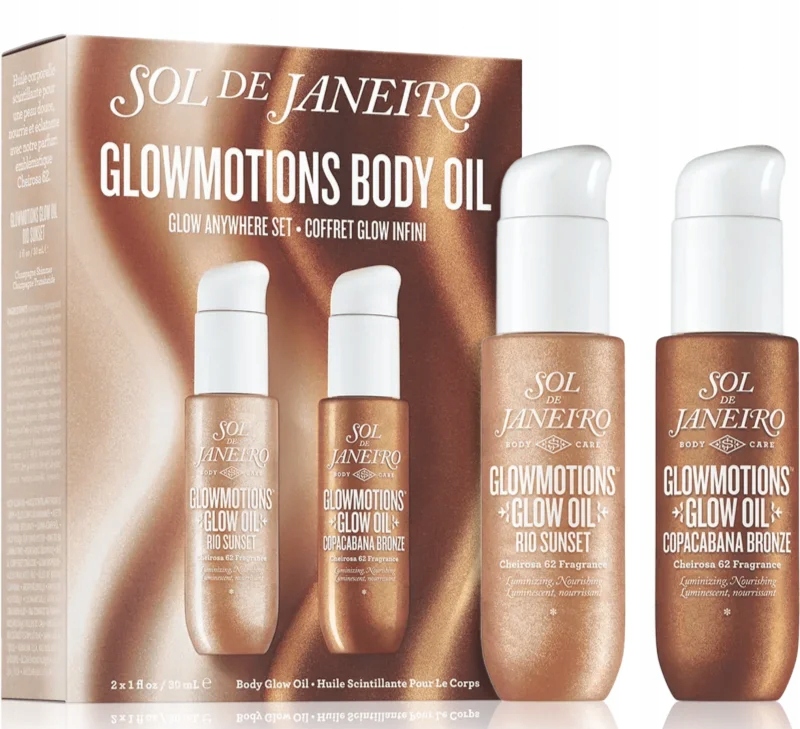 GlowMotions Body Oil zestaw olejków do ciała