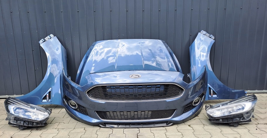 FORD S-MAX MK2 MASKA ZDERZAK BŁOTNIK PAS XENON FULL ST