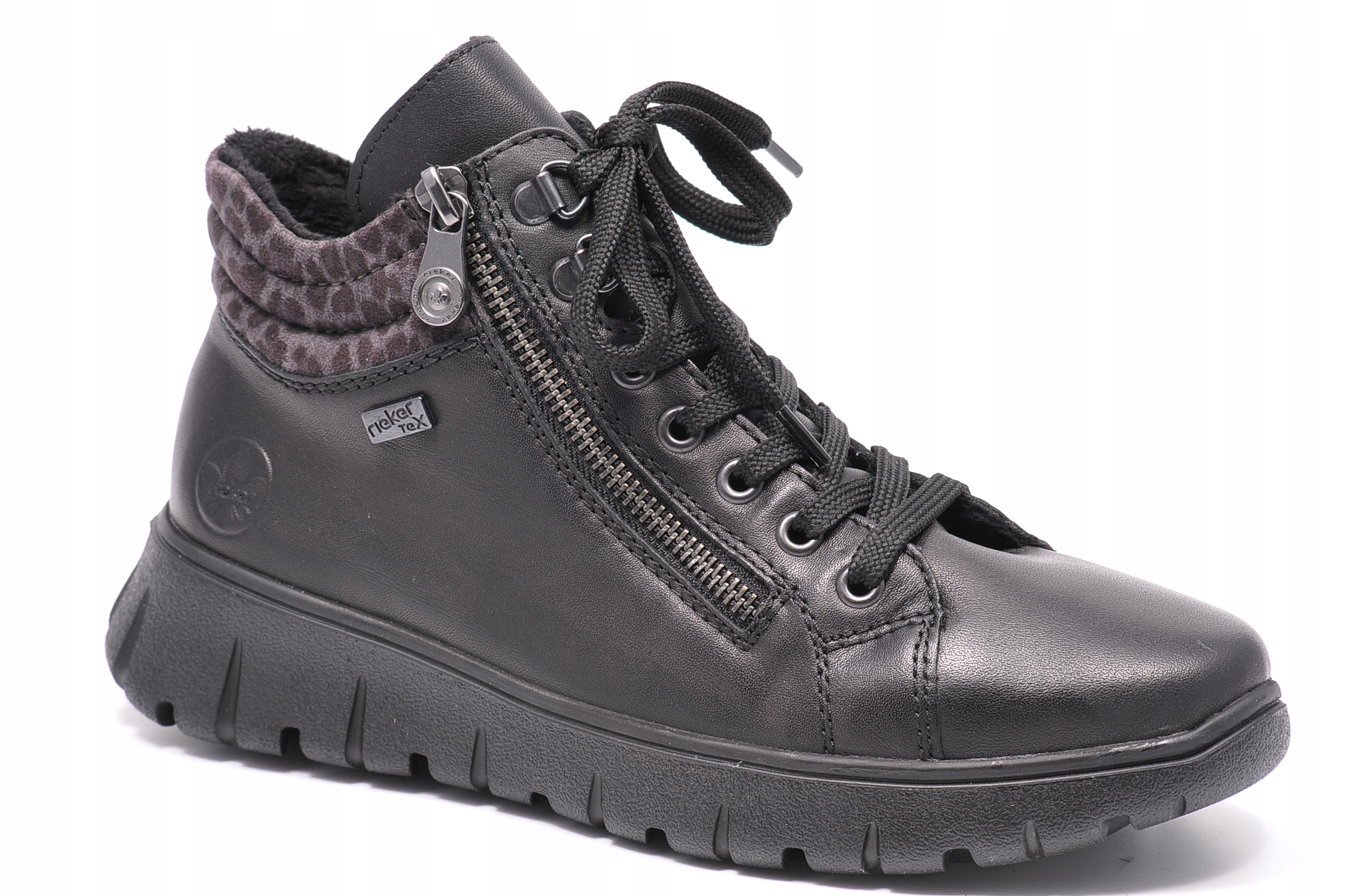 Kotníkové Boty Rieker N1305-00, černé, velikost 37