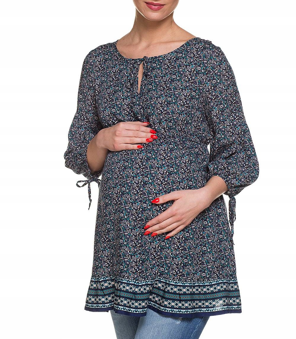 Překrásná tunika Těhotenská Kojící Halenka M