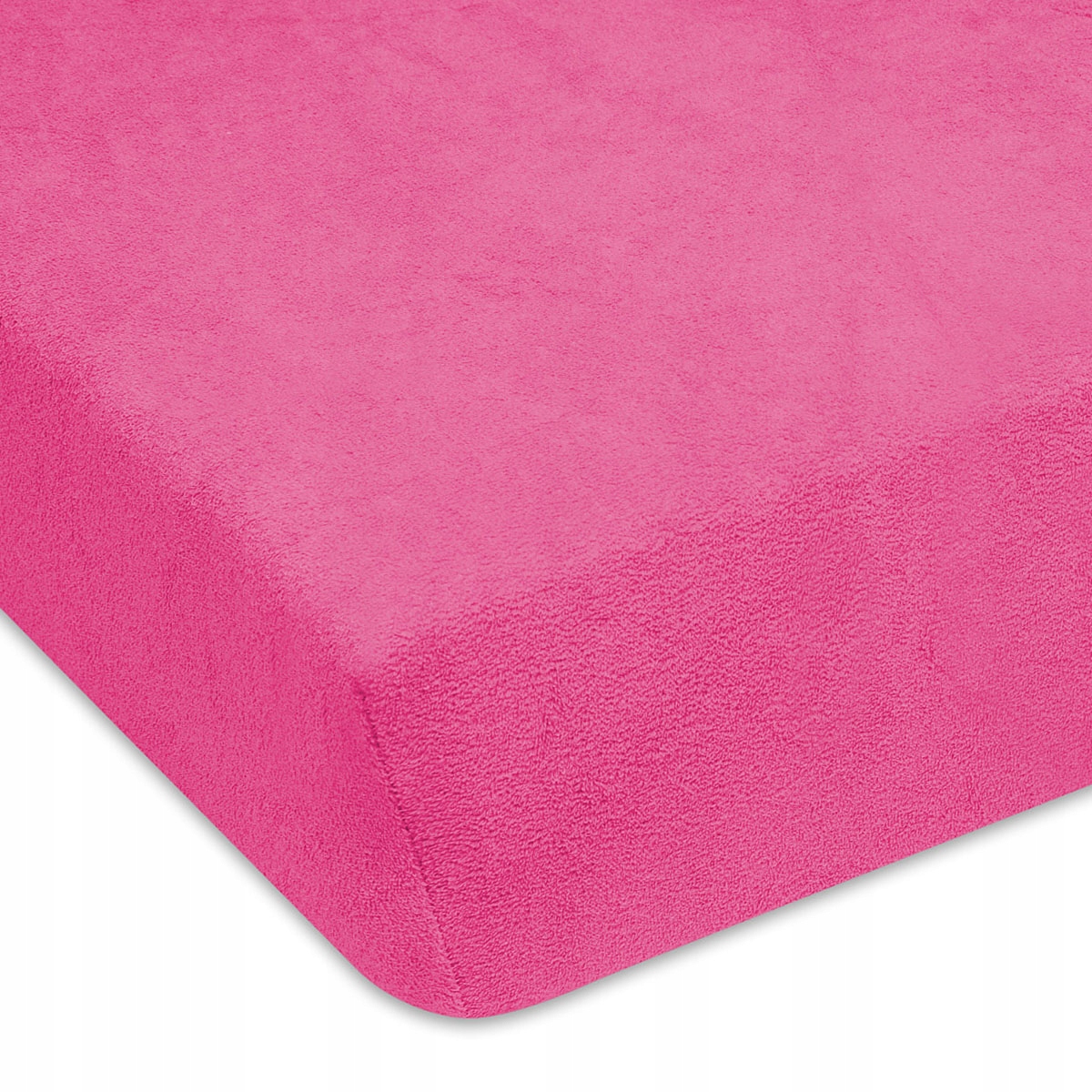 

Prześcieradło Różowe Gładkie Frotte 140x200 cm