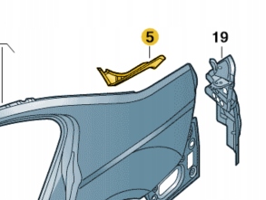 NOWY KANAL WEWNETRZNY VW PASSAT 3G5809641 OE ASO
