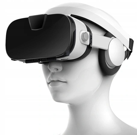 Brýle brýle Vr 3D 360° Fiit 3F se sluchátky pro telefon Android iOS