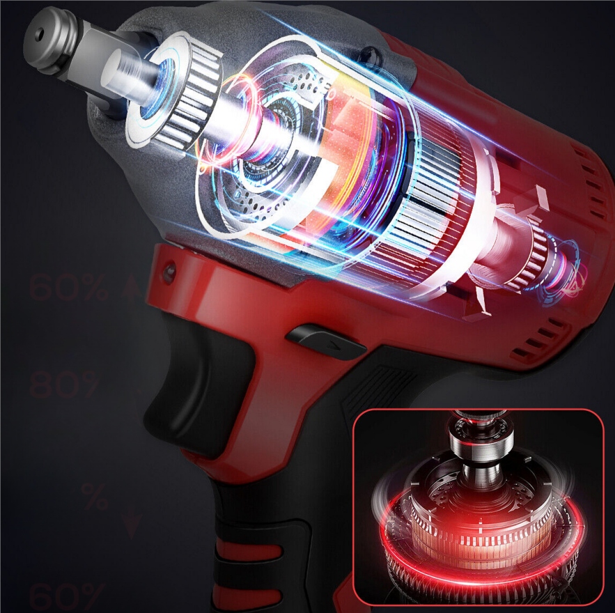 KLUCZ UDAROWY AKUMULATOROWY ZESTAW 650NM 18V 2X AKU 5.5AH + ETUI Maksymalny moment obrotowy 650 Nm