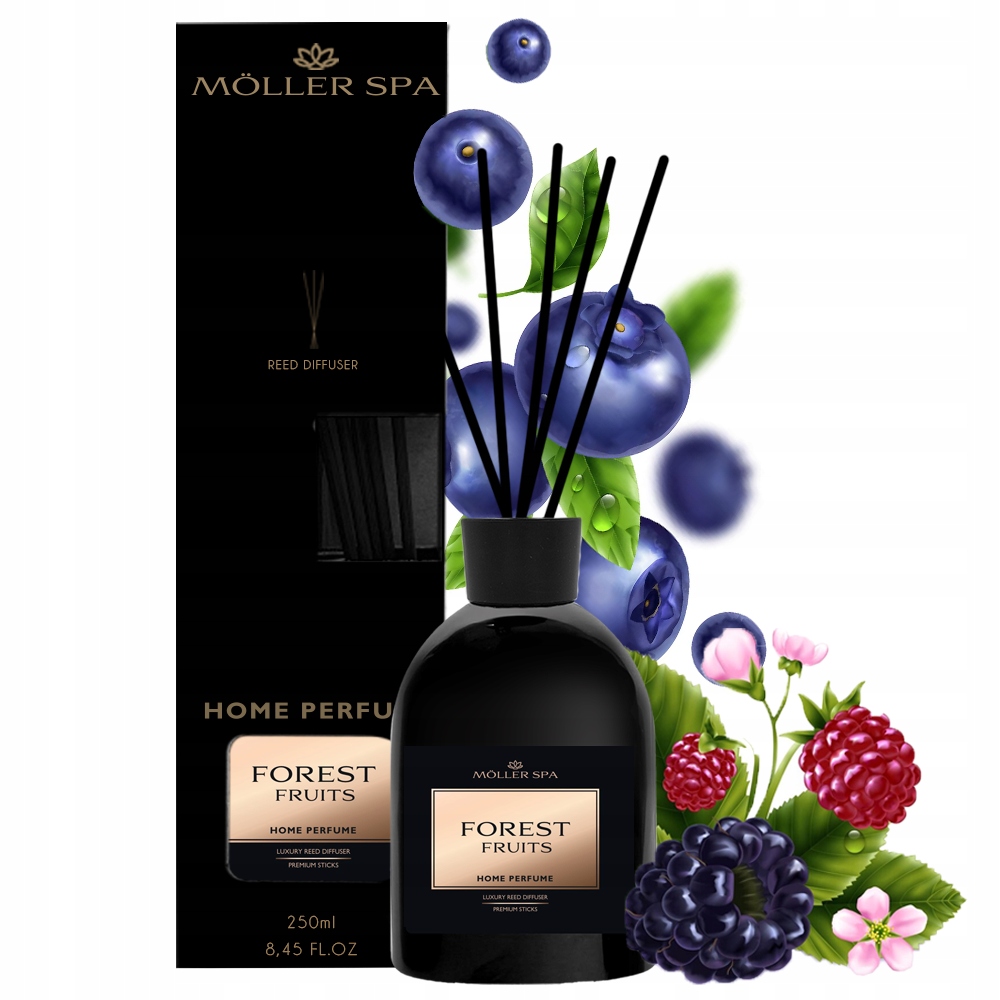 Levně Vůně Čerstvé Lesní Ovoce Do Domácnosti Tyčinky Osvěžovač 250 ml Velká Objem