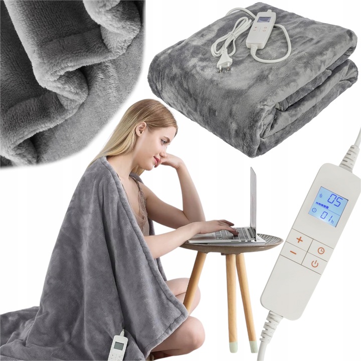 Podgrzewany Koc Elektryczny Dla Dwóch Osób Ciężki I Miekki Pilot