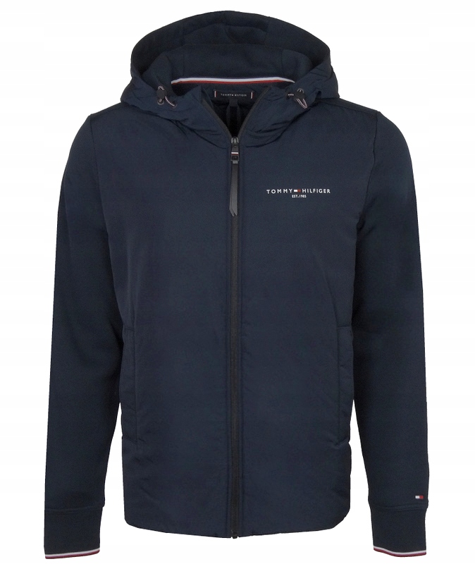 Tommy Hilfiger pánská bunda mikina, tmavě modrá, velikost M