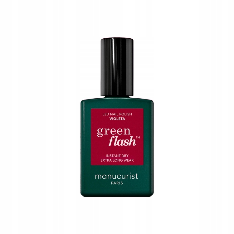 Manucurist Green Flash Nail Polish lak na nehty Violeta 15 ml