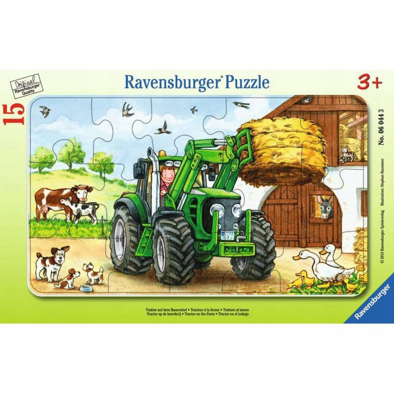 

Ravensburger Puzzle Traktor na polu 15 elem 060443