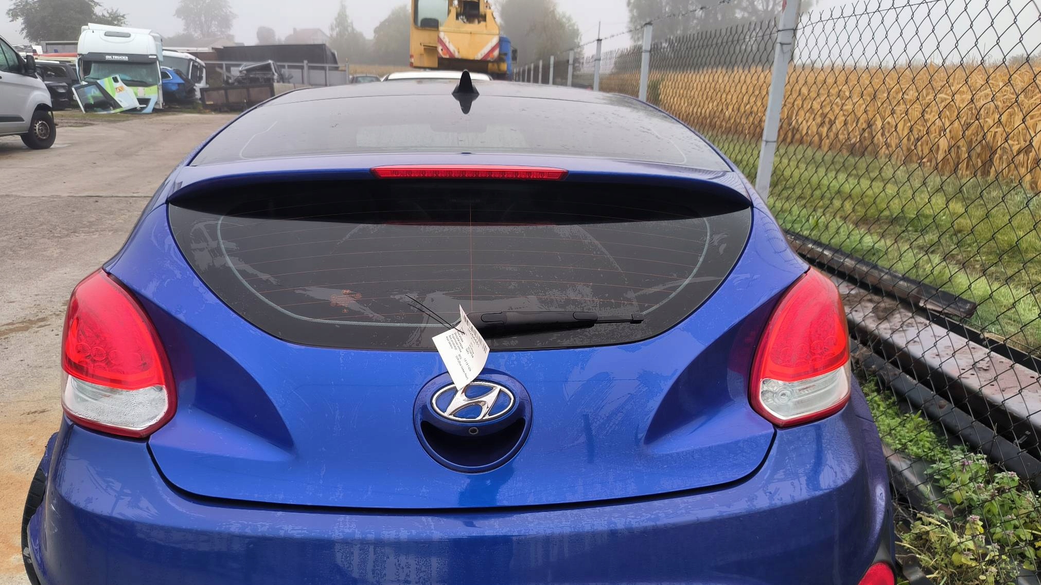 boot door UU9 HYUNDAI VELOSTER complete