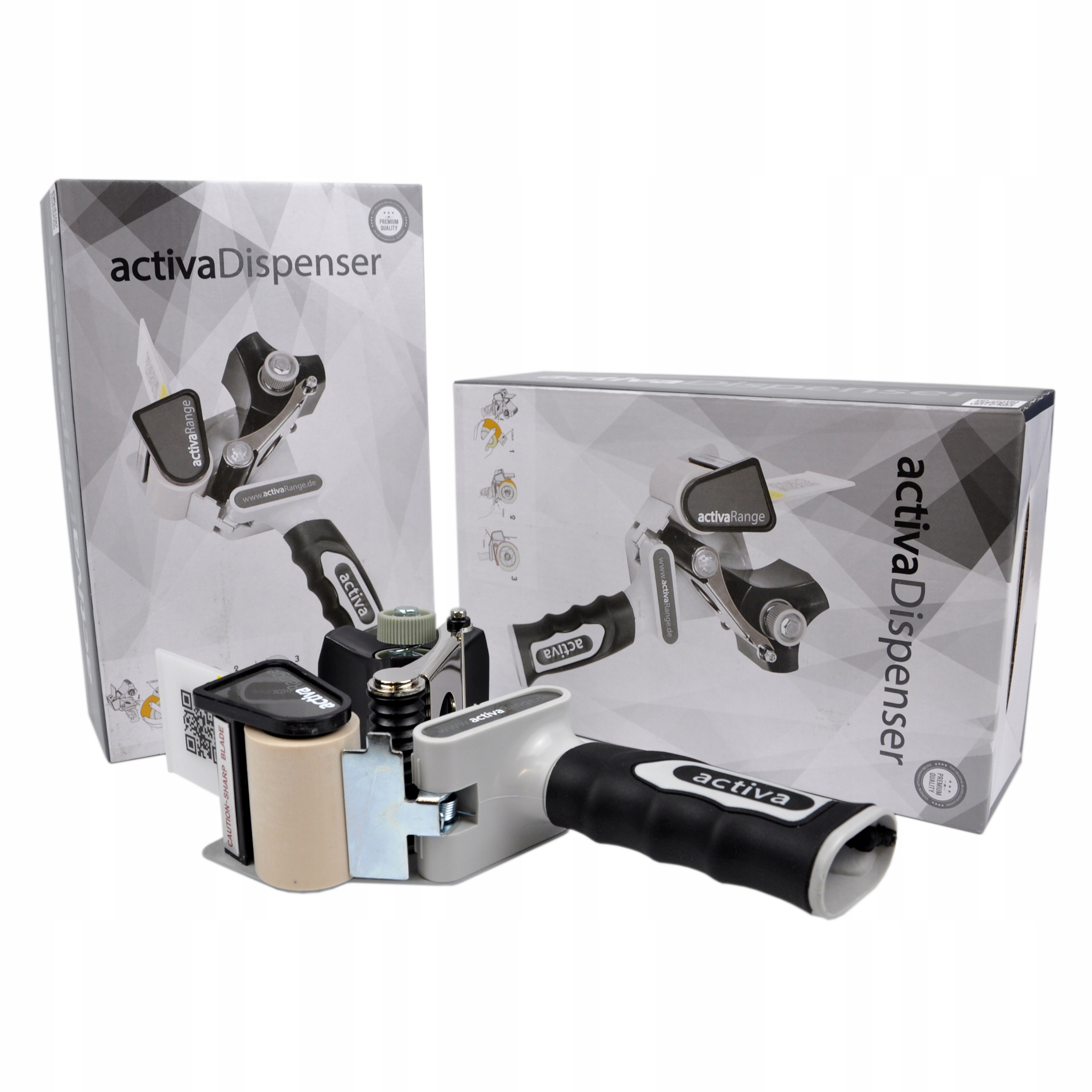 CICHY DYSPENSER Zaklejarka Do Taśmy Pakowej Klejącej ACTIVA RANGE