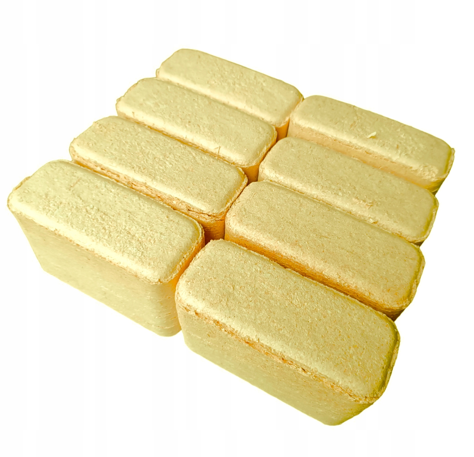 Brykiet z Trocin Drzewnych Sosnowy Iglasty Opał 11 Kostek 9,35kg Transwood Marka Transwood