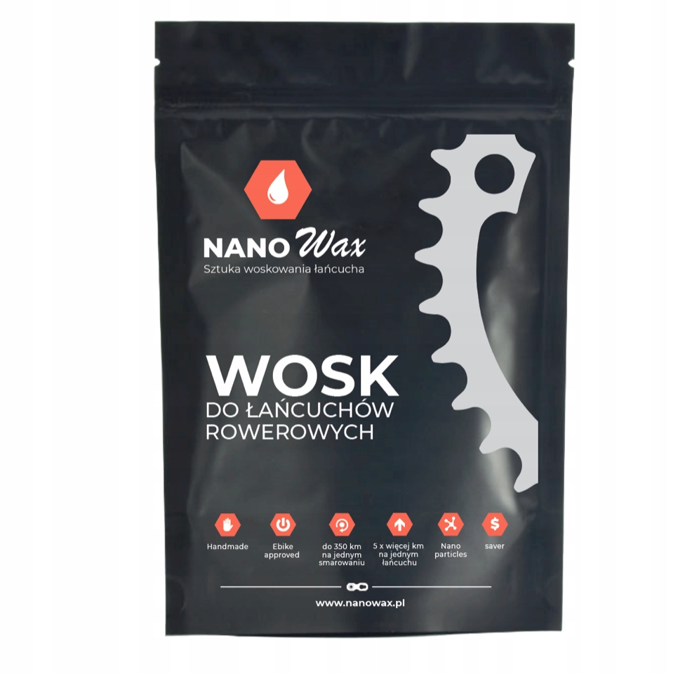 Wosk Stały NanoWax E-bike Ceramiczny Smar do Rowerów Elektrycznych 300g