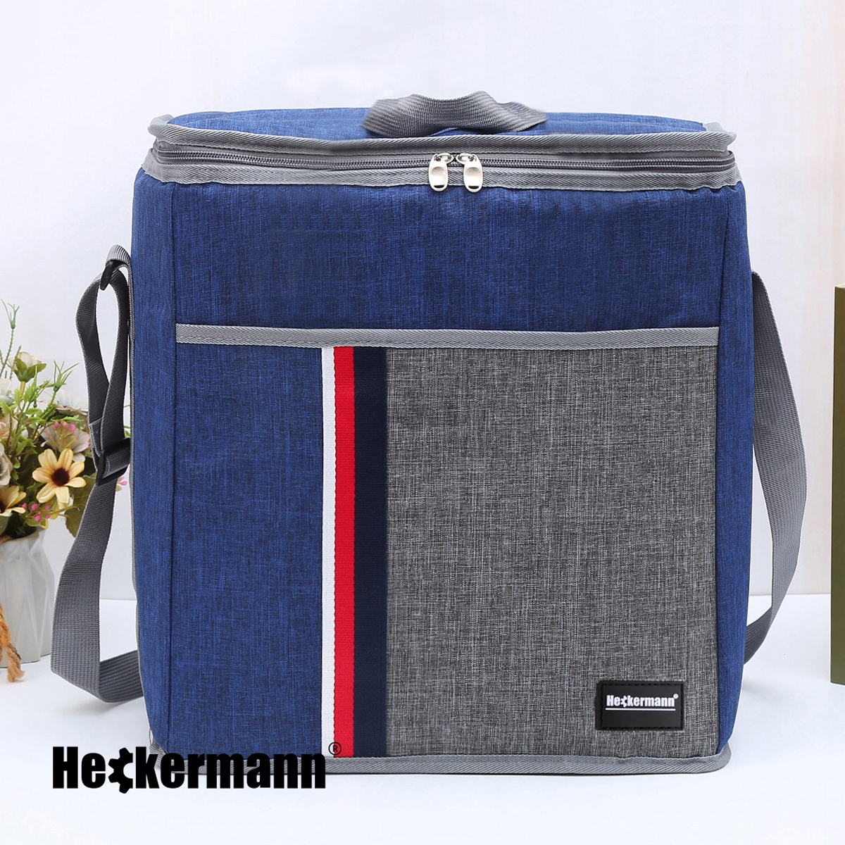 TORBA TERMICZNA PLAŻOWA TURYSTYCZNA NA PIKNIK LODÓWKA DUŻA 22L Marka Heckermann