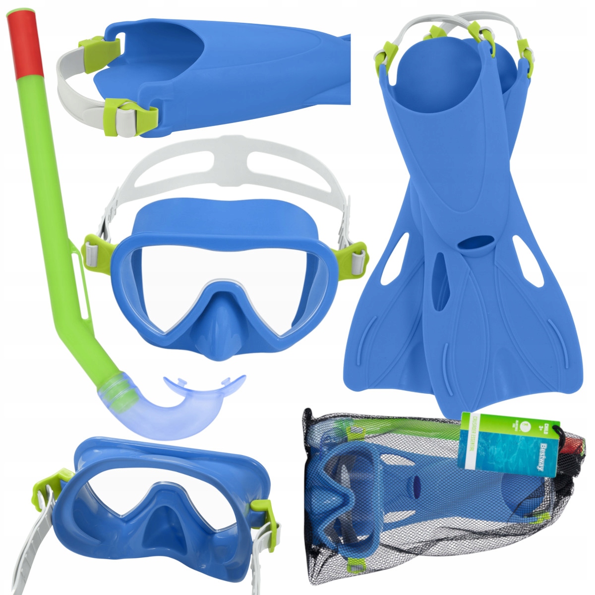 

Zestaw Do Nurkowania Dla Dzieci Płetwy+maska+rurka