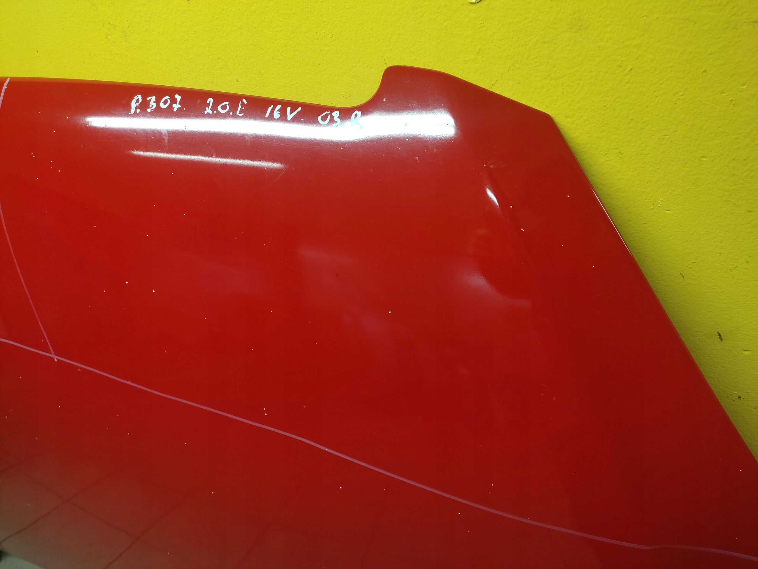 PEUGEOT 307 Cofano