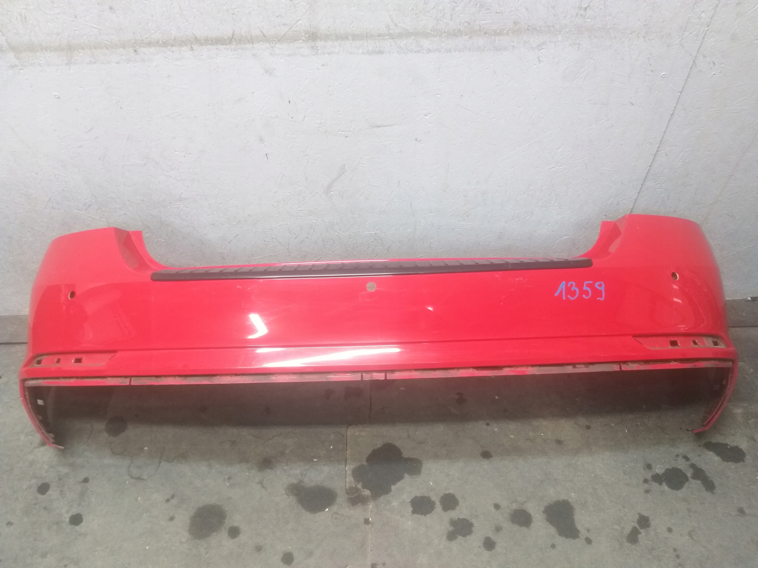 bumper rear part SKODA RAPID SPACEBACK 5JJ