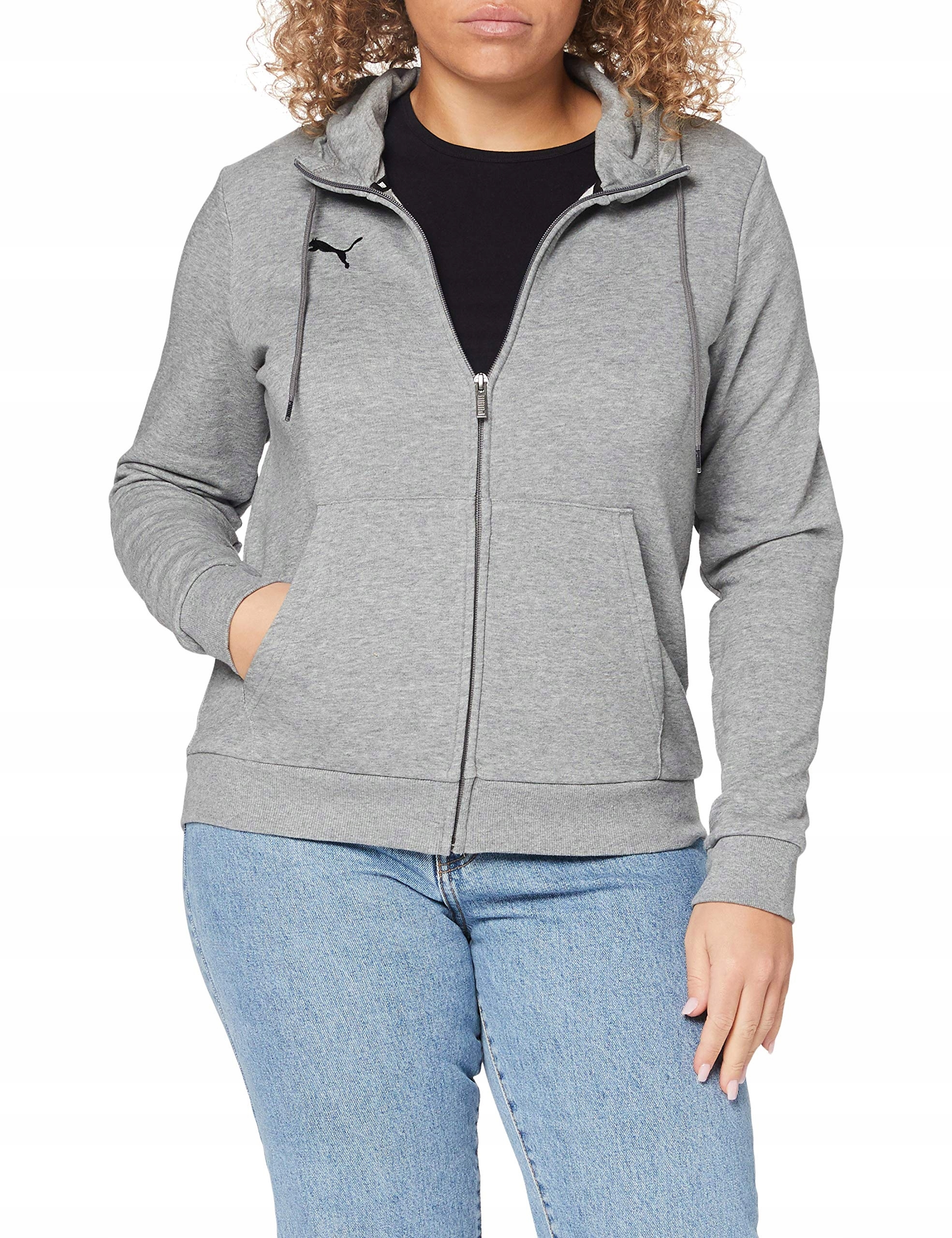 Bluza sportowa treningowa damska szara Puma Teamgoal r. S