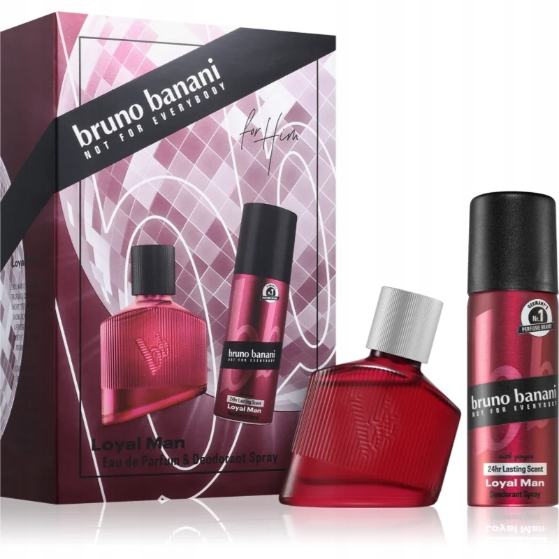 Bruno Banani Loyal Man zestaw prezentowy dla mężczyzn edp dezodorant