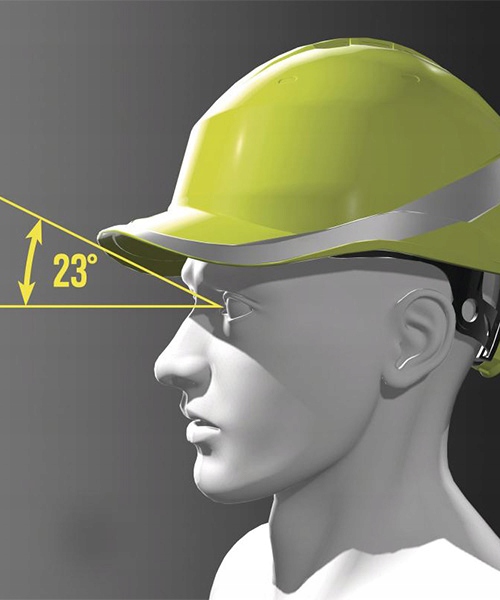 Hełm ochronny DIAMOND V Baseball DIAMIOND V ŻÓŁTY Marka Delta Plus