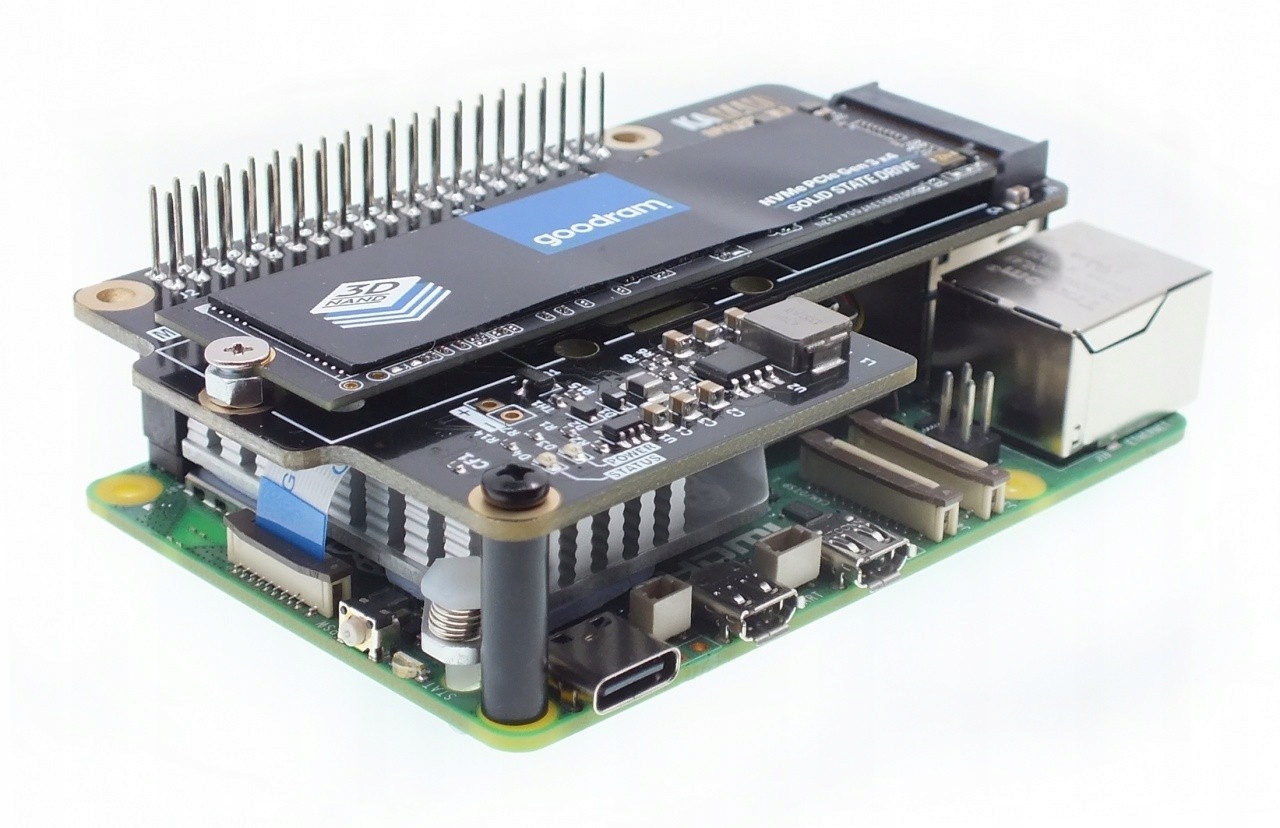 KAmodRPi5 PCIe-M.2 - Adapter dysku NVME M.2 dla Raspberry Pi 5 Producent Inna