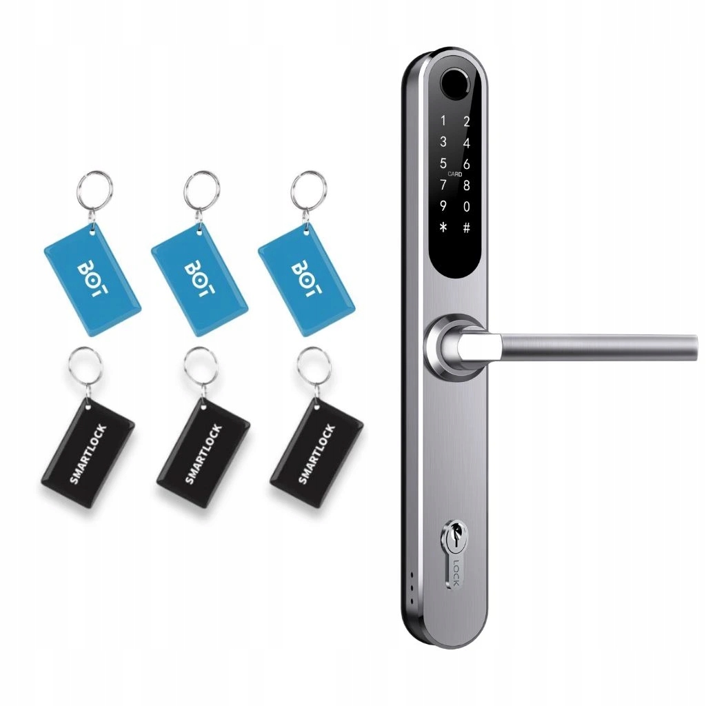 Bot Chytrá kľučka TTLock H1 strieborná 92 mm