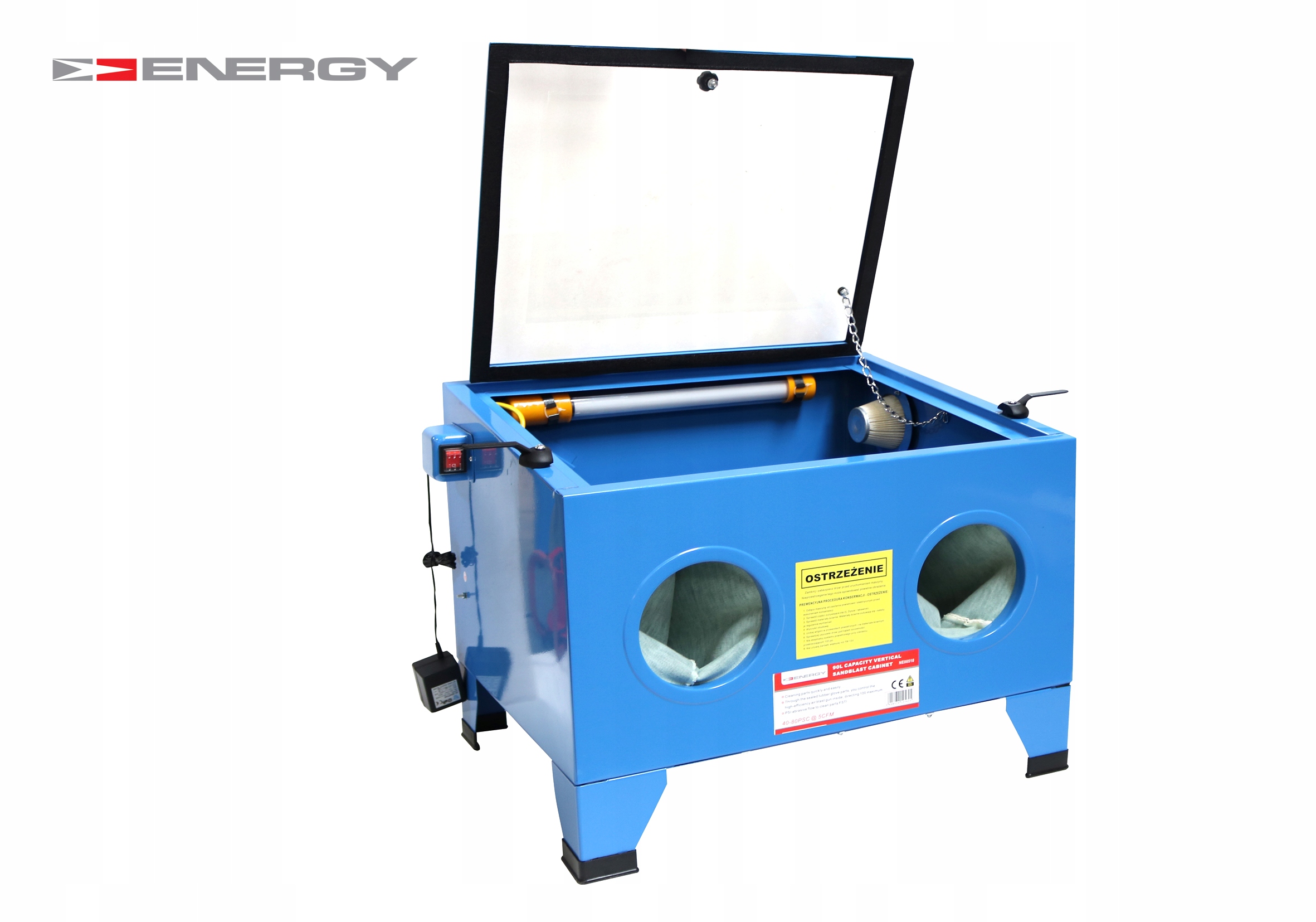 Kabínová pieskovačka Energy 90 l