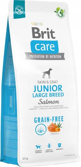 Brit Care Grain Free Junior Large Salmon 12kg