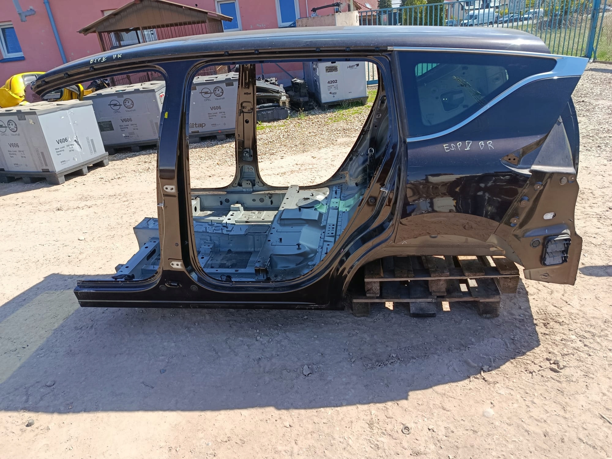 quarter fender sump bodywork RENAULT ESPACE V before lift TED17