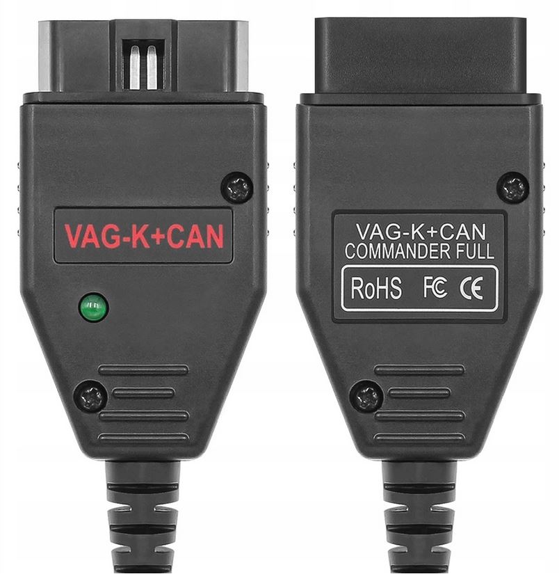 Interfejs diagnostyczny VAG K+CAN COMMANDER 1.4 OBD2 kodowanie pin licznik Marka inna