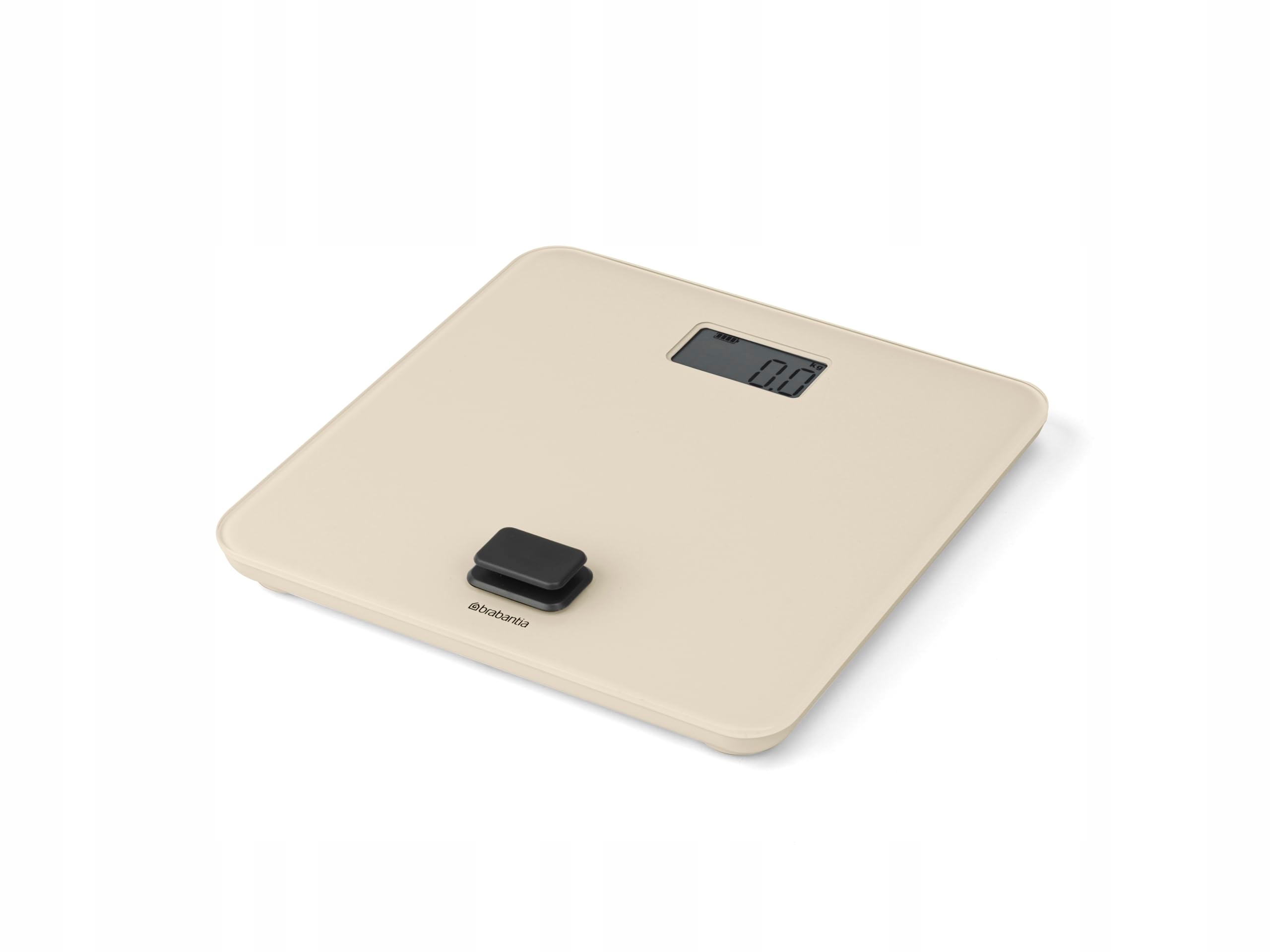 BRABANTIA Waga Łazienkowa Bez Baterii LED Do 150kg Beżowa 30x30cm — miniatura 3