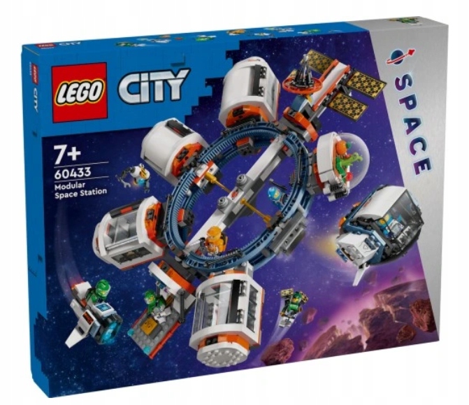 Lego 60433 City Space Modulární Vesmírná Stanice