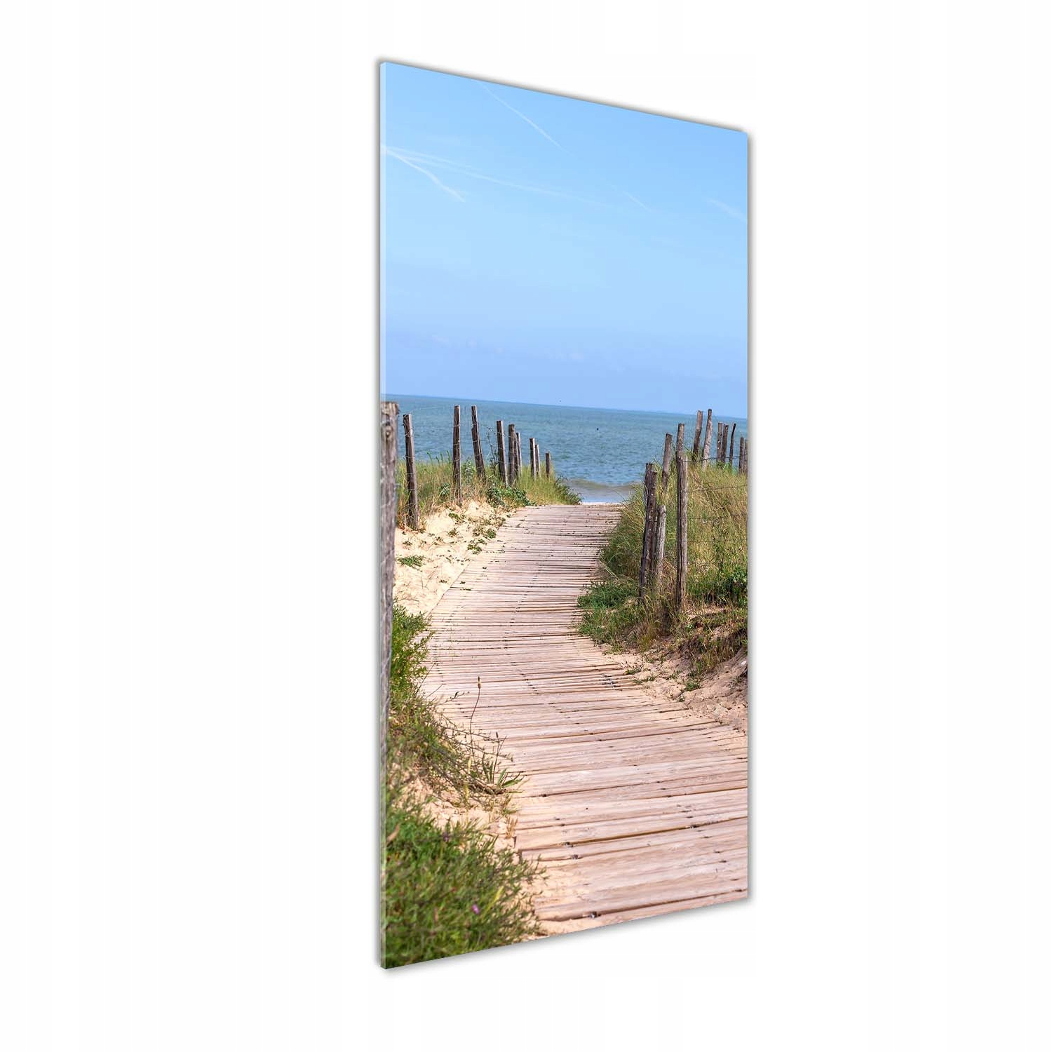

Foto obraz szklany pionowy Ścieżka na plażę 50x125
