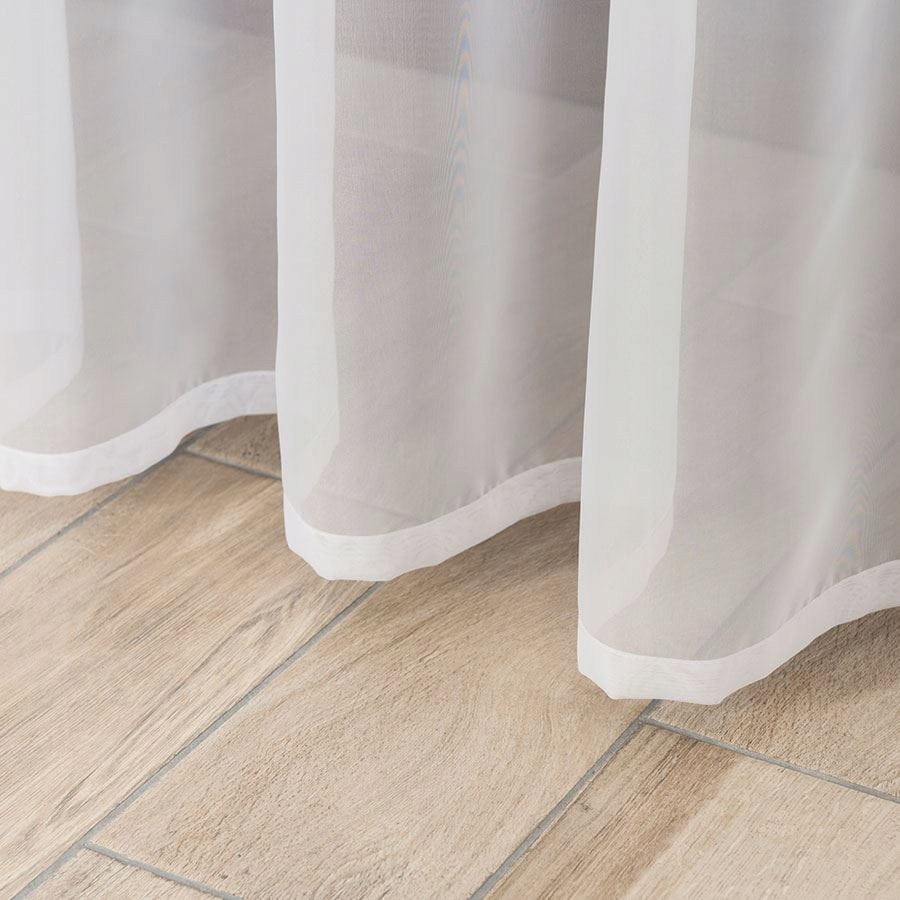 

Firana gotowa z woalu do salonu z taśmą 400x280 cm