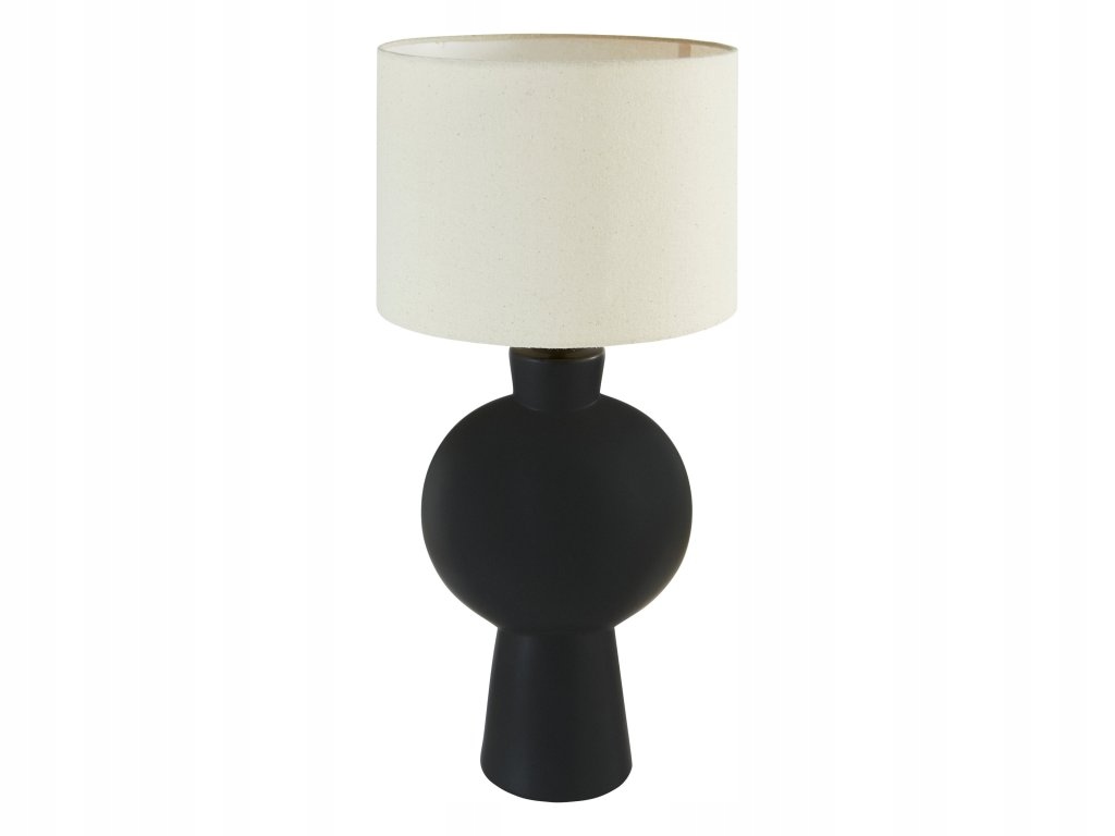 Stolová lampa s keramickou základňou Yulia, výška 59 cm