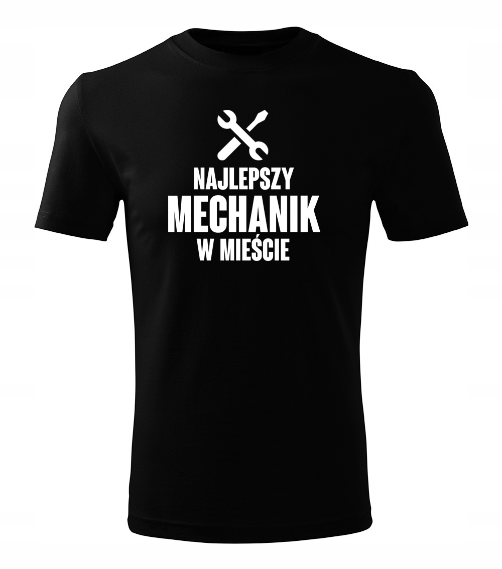 

Koszulka Najlepszy Mechanik W Mieście Prezent XXL