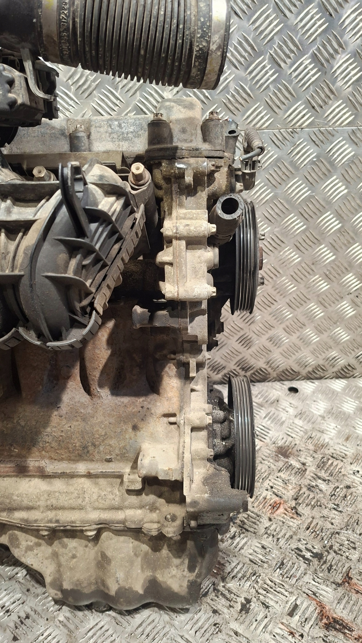 engine unprotected pillar OPEL ASTRA G 1.2 X12XE
