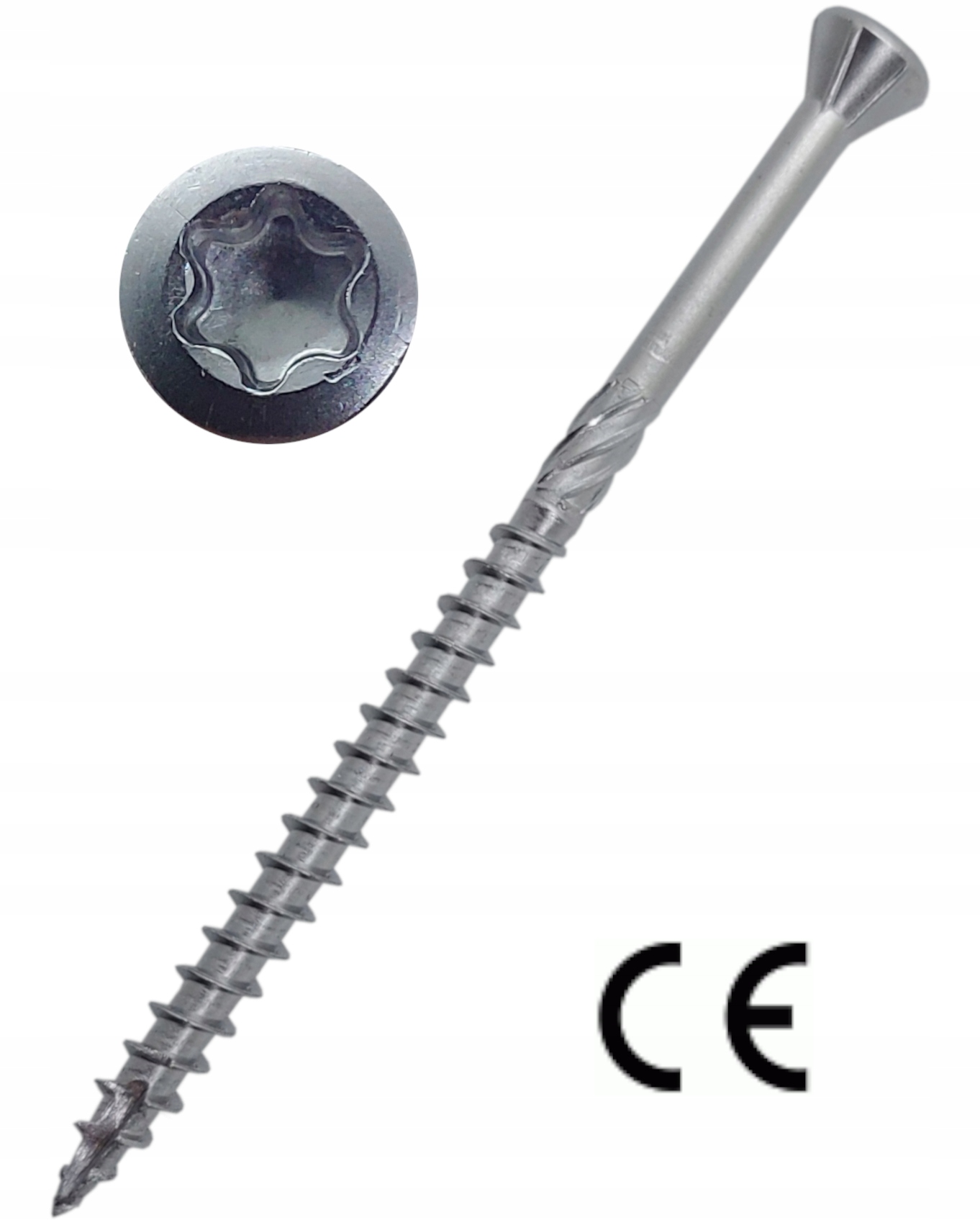 WKRĘTY TARASOWE WTR 5x80 NIERDZEWNE C2 TORX 200szt EAN (GTIN) 5907724985352