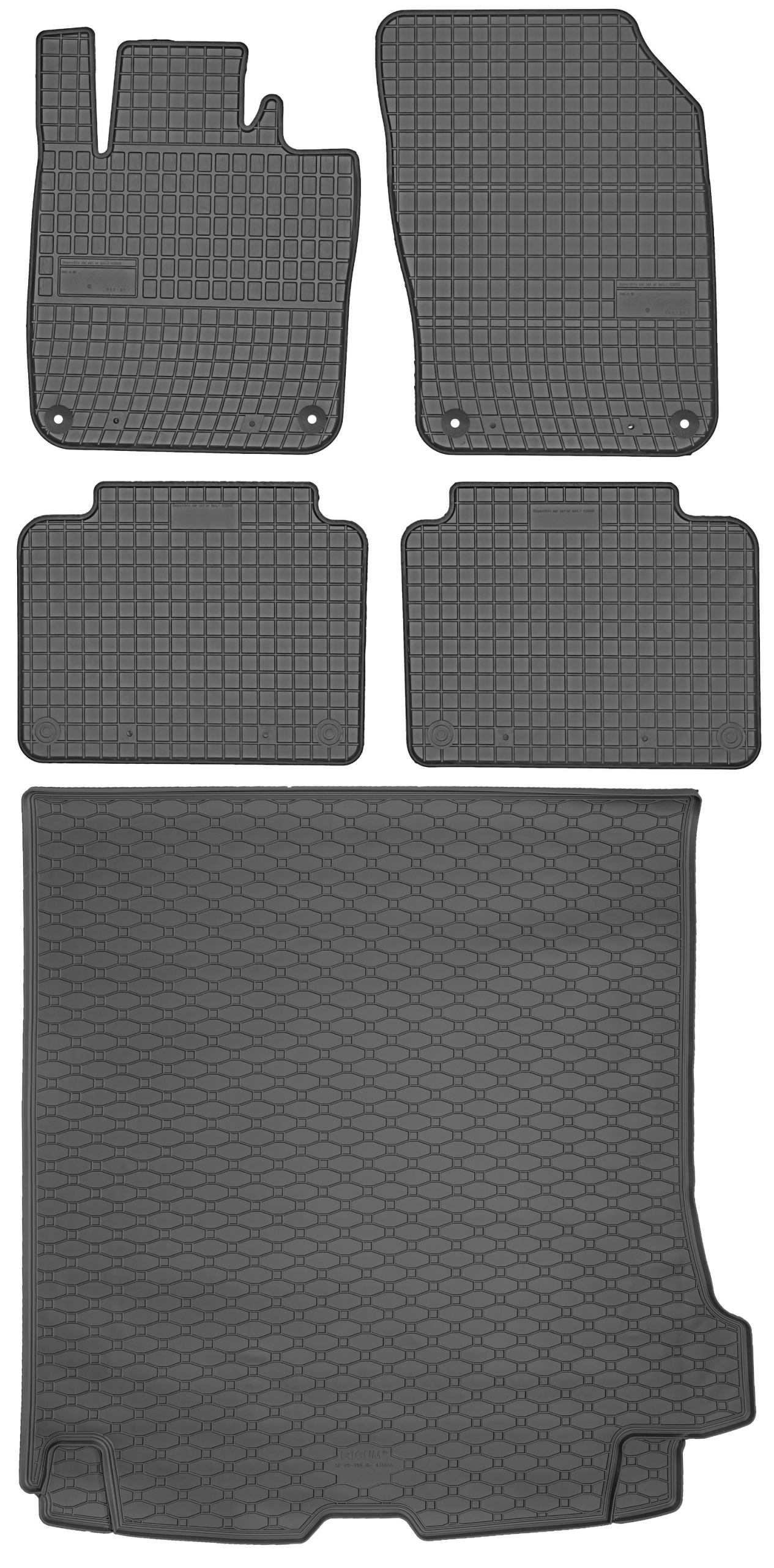 Volvo V90 II Kombi 2016 Sada rohoží koberčeky