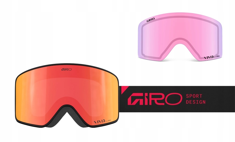 Giro Method Black/Red Stacked-Vivid Ember/Vivid Infrared (2skla)