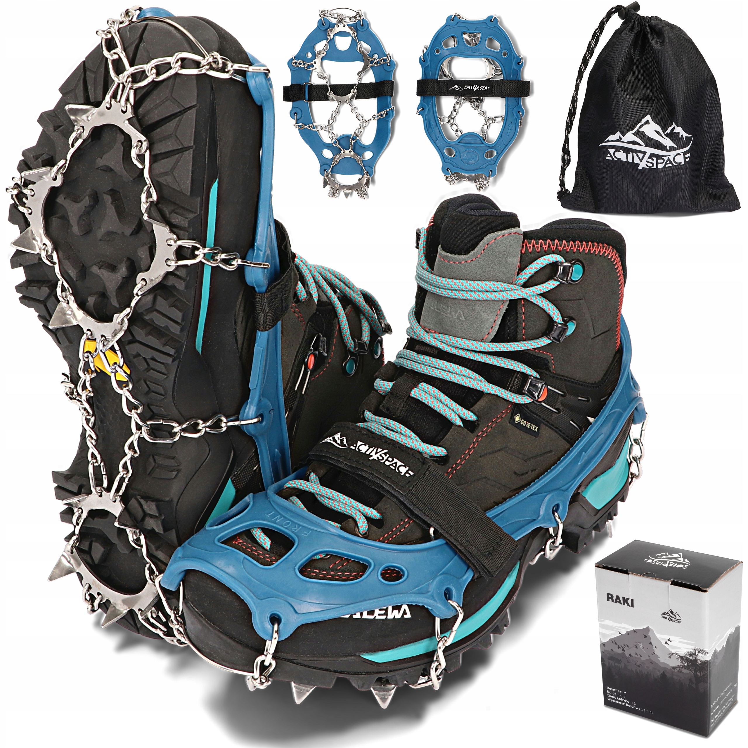 

Raczki Raki turystyczne na buty antypoślizgowe M