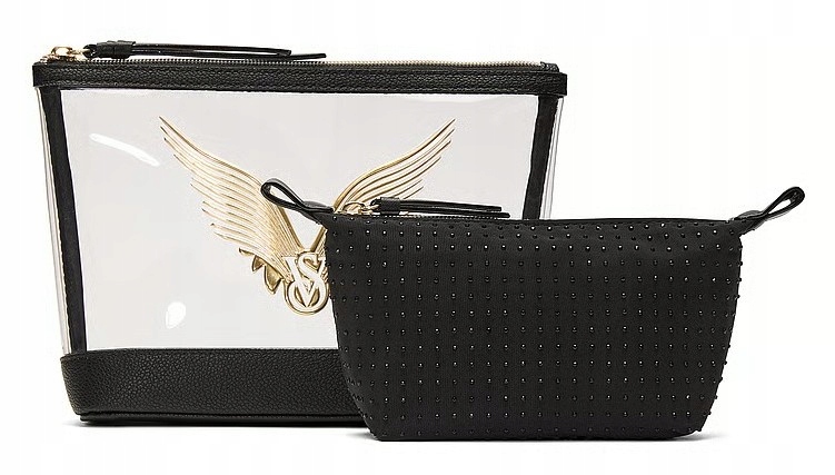 Kosmetyczka Victoria's Secret Fashion Show Cosmetic Case czarny 2w1