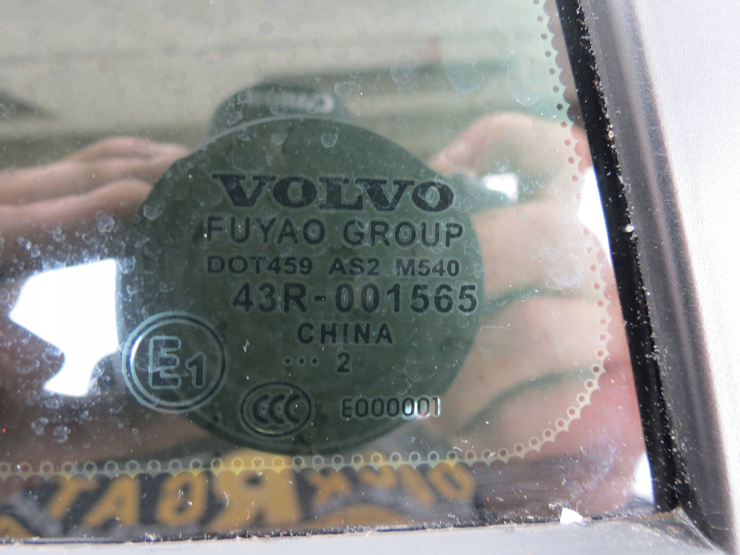 window bodywork door VOLVO S60 II 43R-001565
