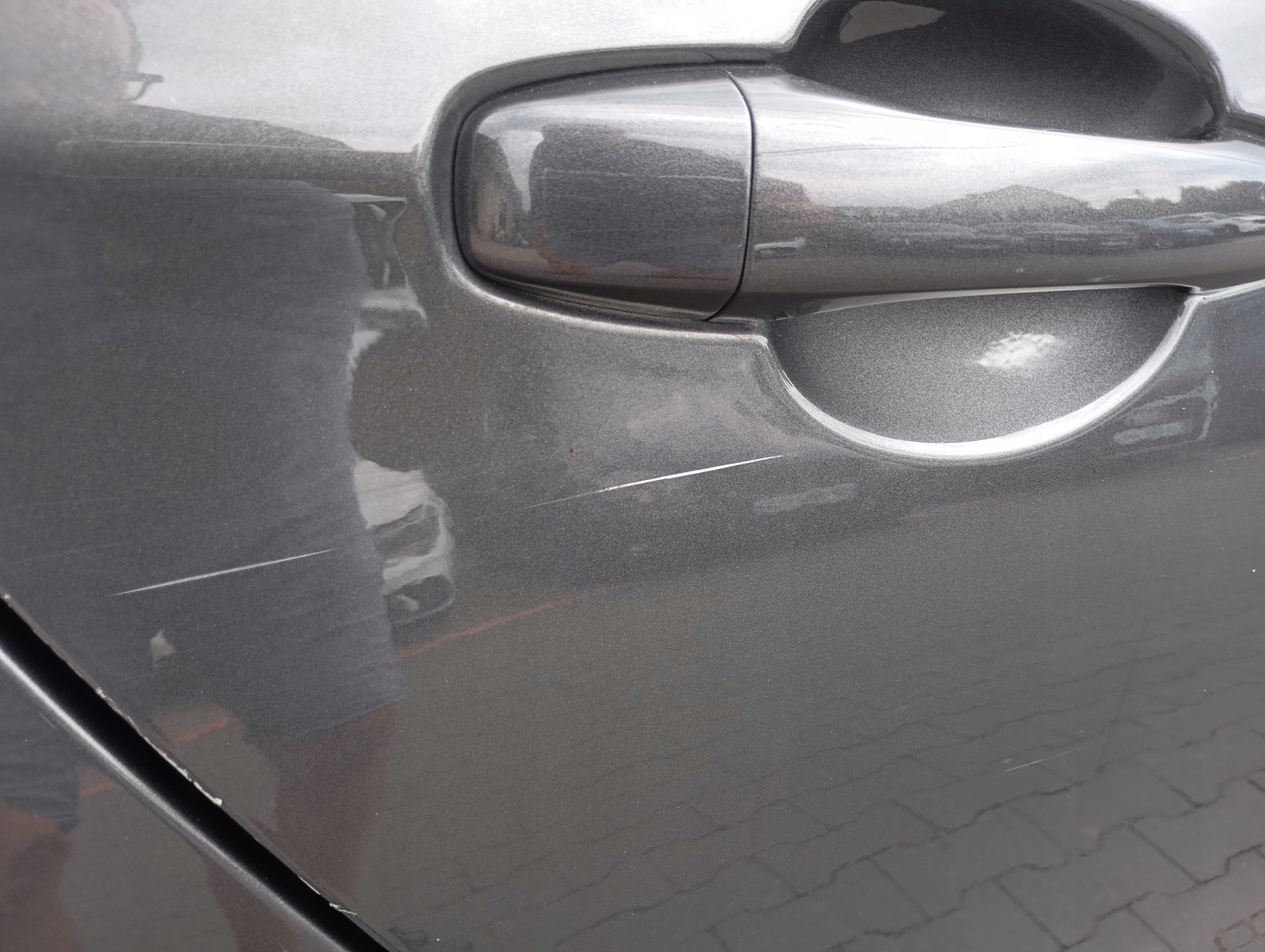 CITROEN C4 B7 II 2 Tür heck rechts SZARE KTP