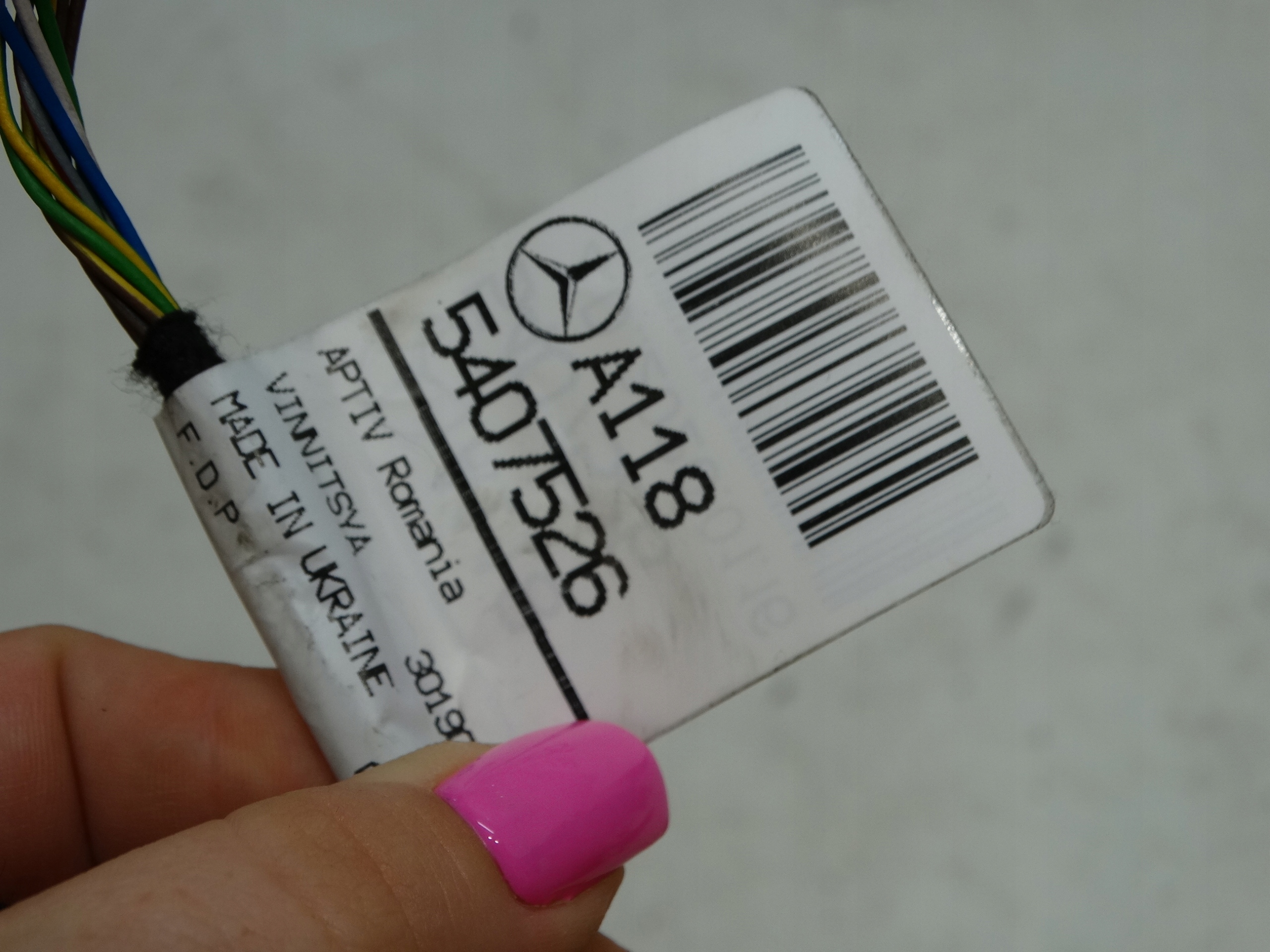 bundle wiring door right front MERCEDES CLA II W118 A1185407526